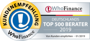 Who Finance TOP 500 Berater 2019