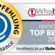 Top Berater 2020 Who Finance, unabhängiger Versicherungsmakler Klöppel Mönchengladbach